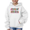 Assistant Principal Coquette Bow Pencil Cute Back To School Graphic Kid Hoodie