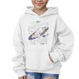 Back To School To Kindergarten And Beyond Astronaut In Space Premium Tri-Blend Graphic Kid Hoodie