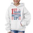 Baseball 1st Grade Back To School 1st Grade Batter Up Graphic Kid Hoodie Baseball 1st Grade Back To School 1st Grade Batter Up Graphic Kid Hoodie