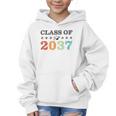 Class Of 2037 Grow With Me Back To School Graduation Graphic Kid Hoodie Class Of 2037 Grow With Me Back To School Graduation Graphic Kid Hoodie