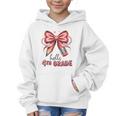 Coquette 4th Grade First Day Of Back To School Girls Outfits Graphic Kid Hoodie Coquette 4th Grade First Day Of Back To School Girls Outfits Graphic Kid Hoodie