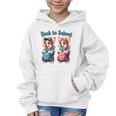 Corgi Dog Student To School Happy Back To School Graphic Kid Hoodie Corgi Dog Student To School Happy Back To School Graphic Kid Hoodie