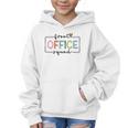Cute Front Office Squad Secretary Admin Back To School Women Graphic Kid Hoodie Cute Front Office Squad Secretary Admin Back To School Women Graphic Kid Hoodie