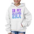 In My Dragons Era Back To School Spirit Game Retro Groovy Graphic Kid Hoodie In My Dragons Era Back To School Spirit Game Retro Groovy Graphic Kid Hoodie