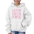 Educator Love Inspire Teach Pink Bow Back To School Graphic Kid Hoodie Educator Love Inspire Teach Pink Bow Back To School Graphic Kid Hoodie