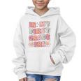 In My First Grade Era Cute Groovy 1st Grade Back To School Graphic Kid Hoodie In My First Grade Era Cute Groovy 1st Grade Back To School Graphic Kid Hoodie