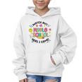 Groovy Watch Out Middle School Here I Come Back To School Graphic Kid Hoodie Groovy Watch Out Middle School Here I Come Back To School Graphic Kid Hoodie