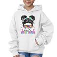 Hello First Grade Shirt Messy Bun Tie Dye Back To School Graphic Kid Hoodie Hello First Grade Shirt Messy Bun Tie Dye Back To School Graphic Kid Hoodie