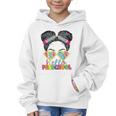 Hello Preschool Messy Bun Tie Dye Back To School Girls Kids Graphic Kid Hoodie Hello Preschool Messy Bun Tie Dye Back To School Girls Kids Graphic Kid Hoodie