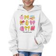 Hello Sixth 6th Grade Back To School Coquette Bow Girls Graphic Kid Hoodie Hello Sixth 6th Grade Back To School Coquette Bow Girls Graphic Kid Hoodie