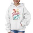 Is It June Yet Back To School Student Groovy Kids Premium Tri-Blend Graphic Kid Hoodie Is It June Yet Back To School Student Groovy Kids Premium Tri-Blend Graphic Kid Hoodie