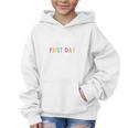 My Last First Day Of High School Back To School Premium Tri-Blend Graphic Kid Hoodie