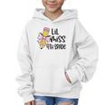 Lil Miss 4th Grade Coquette Bow Pencil Back To School Girls Graphic Kid Hoodie Lil Miss 4th Grade Coquette Bow Pencil Back To School Girls Graphic Kid Hoodie