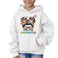 Little Miss Preschool Back To School Messy Kids Girls Graphic Kid Hoodie
