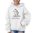 Naive Horse Doodle Back To School Gallop Homework Art Graphic Kid Hoodie
