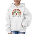 Office Manager Rainbow Appreciation Day Hello Back To School Graphic Kid Hoodie Office Manager Rainbow Appreciation Day Hello Back To School Graphic Kid Hoodie