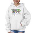 Peace Love Preschool First Day Of Preschool Back To School Graphic Kid Hoodie