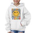 Preschool Vibes Retro Groovy Back To School Pre-K Graphic Kid Hoodie Preschool Vibes Retro Groovy Back To School Pre-K Graphic Kid Hoodie
