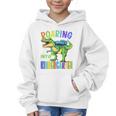 Roaring Into Kindergarten DinosaurRex Back To School Boys Performance Graphic Kid Hoodie Roaring Into Kindergarten DinosaurRex Back To School Boys Performance Graphic Kid Hoodie
