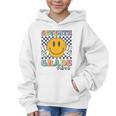 Seventh Grade Vibes Cute Smile Back To School 7th Grade Team Graphic Kid Hoodie