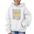Third Grade Squad Smile Face 3rd Grade Back To School Graphic Kid Hoodie