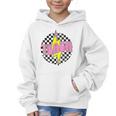 Women Checkered Teach Pencil Lightning Bolt Back To School Graphic Kid Hoodie Women Checkered Teach Pencil Lightning Bolt Back To School Graphic Kid Hoodie