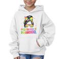 Women's Little Miss Preschool Messy Bun Tie Dye Back To School Girls Graphic Kid Hoodie Women's Little Miss Preschool Messy Bun Tie Dye Back To School Girls Graphic Kid Hoodie