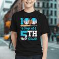 100 Days Of 5th Grade Baseball 100th Day Of School Boys Kids Graphic Youth