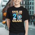 2nd Grade Back To School Baseball Drip Ice Cream Game On Graphic Youth