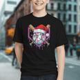 Baseball Christmas Santa Hat Baseball Christmas Drip Graphic Youth Baseball Christmas Santa Hat Baseball Christmas Drip Graphic Youth