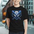 Baseball Drip Ice Cream Diabetes Awareness Ribbon Boys Girls Graphic Youth