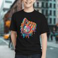 Baseball Drip Ice Cream Sprinkles Baseball Glove For Boys Graphic Youth Baseball Drip Ice Cream Sprinkles Baseball Glove For Boys Graphic Youth