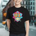 Baseball Drip Jersey Number 1 For Players & 1th Birthday Graphic Youth Baseball Drip Jersey Number 1 For Players & 1th Birthday Graphic Youth