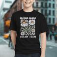 Boho Wildflowers 2nd Grade Dream Team Back to School Youth T-Shirt Boho Wildflowers 2nd Grade Dream Team Back to School Youth T-Shirt