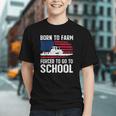 Born to Farm, Forced into School Back to School Youth T-Shirt Born to Farm, Forced into School Back to School Youth T-Shirt