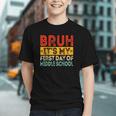 Bruh, Middle School Vibes! Back to School Youth T-Shirt Bruh, Middle School Vibes! Back to School Youth T-Shirt