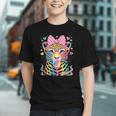 Bubble Gum Blowing Leopard Back to School Youth T-Shirt Bubble Gum Blowing Leopard Back to School Youth T-Shirt