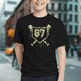 Camo Baseball Ice Cream Drip Number 67 Player 67th Birthday Graphic Youth Camo Baseball Ice Cream Drip Number 67 Player 67th Birthday Graphic Youth