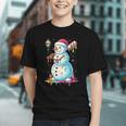 Christmas Baseball Snowman Drip For Boys Men Girls Women Graphic Youth Christmas Baseball Snowman Drip For Boys Men Girls Women Graphic Youth