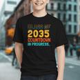 Class Of 2035 Countdown In Progress Fun Back To School Retro Graphic Youth Class Of 2035 Countdown In Progress Fun Back To School Retro Graphic Youth