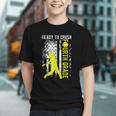 Crush 4th Grade Softball Back to School Youth T-shirt