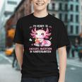 Curious Axolotl Kindergarten Back to School Youth T-Shirt Curious Axolotl Kindergarten Back to School Youth T-Shirt