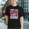 Cute Back To School 1st Grade Girls Kids First Day Of School Graphic Youth Cute Back To School 1st Grade Girls Kids First Day Of School Graphic Youth