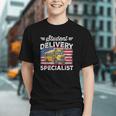 Delivering Smiles! Back to School Bus Driver Youth T-shirt