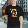 Drippy Pizza Baseball Slice Cartoon Sports Food Graphic Youth Drippy Pizza Baseball Slice Cartoon Sports Food Graphic Youth