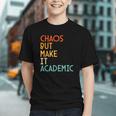 Embrace Academic Chaos! Retro Back to School Youth T-shirt Embrace Academic Chaos! Retro Back to School Youth T-shirt
