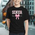 Floral Bow Senior 2027: Bright Back to School Youth T-Shirt Floral Bow Senior 2027: Bright Back to School Youth T-Shirt