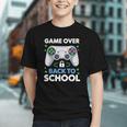 Gamer First Day Unleashed: Game Over Back to School Youth T-shirt Gamer First Day Unleashed: Game Over Back to School Youth T-shirt