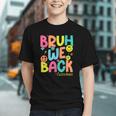 Groovy Custodian Bruh We Back To School Janitor Retro Graphic Youth