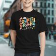 Groovy Fourth Grade Vibes Back to School Youth T-Shirt